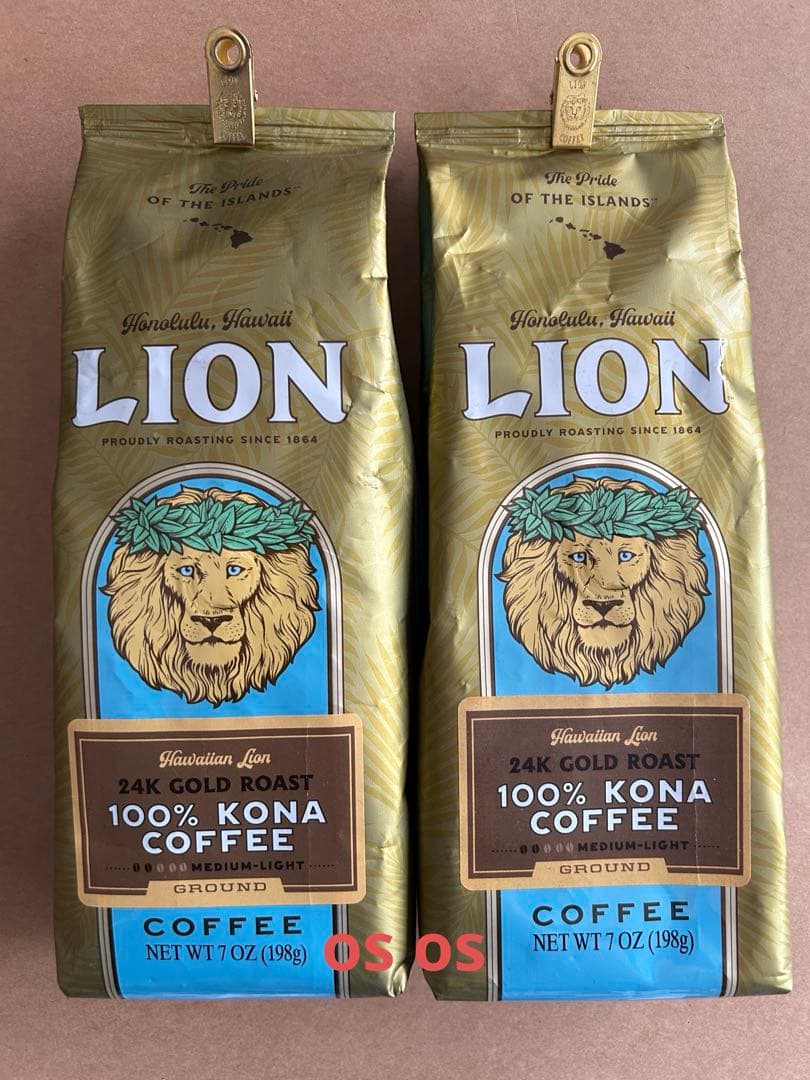 LION Coffee Kona 100% 粉 ✖️2袋
