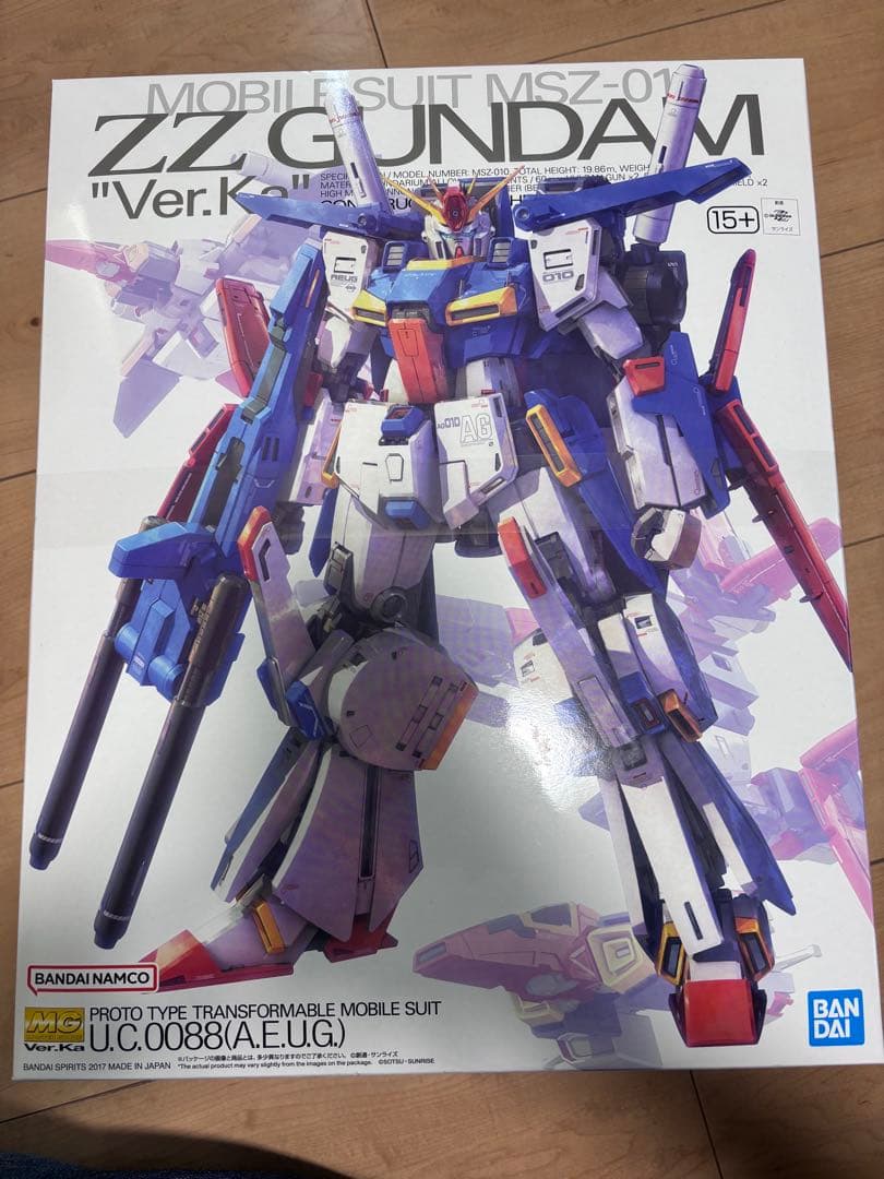 MG ZZガンダム Ver.Ka 新品未開封