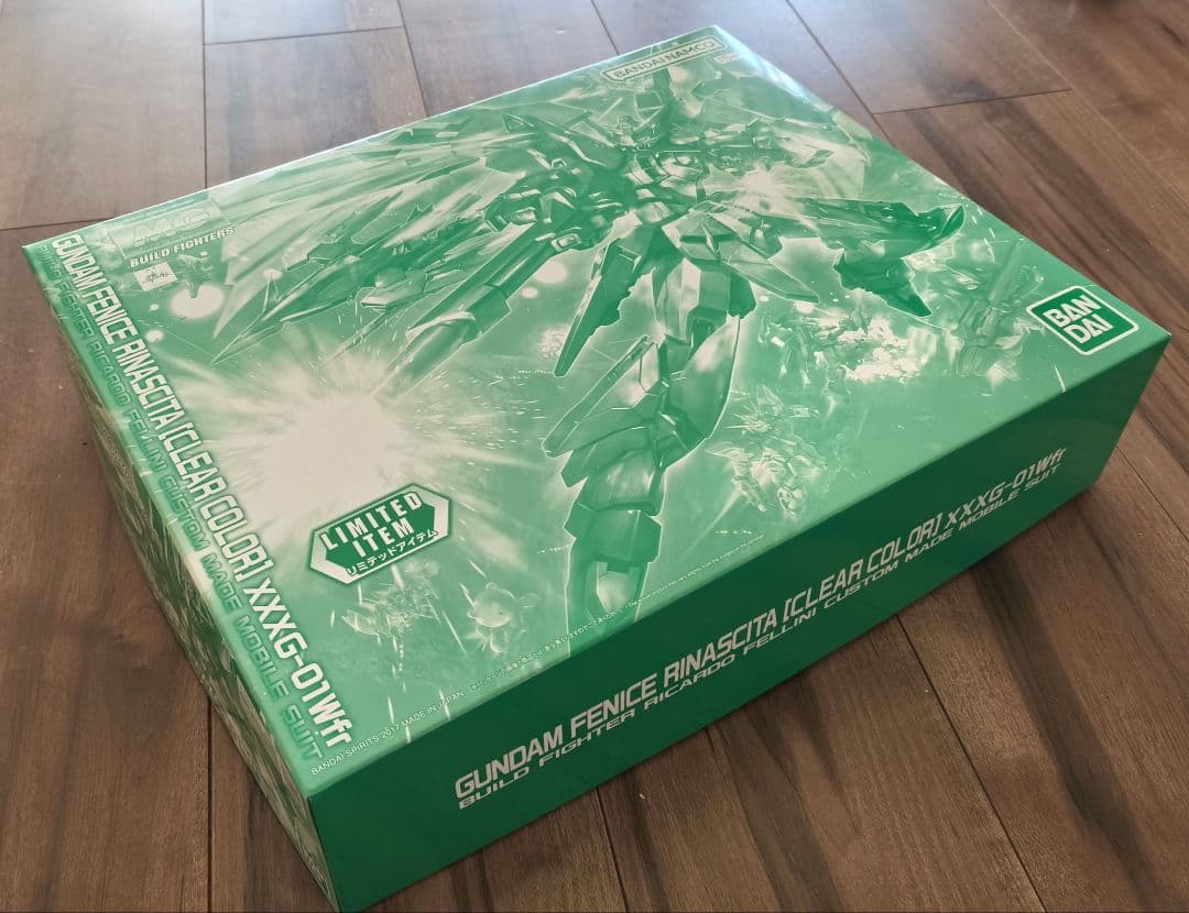 【新品未使用】MG 1/100 ガンダムフェニーチェリナーシタ [クリアカラー]