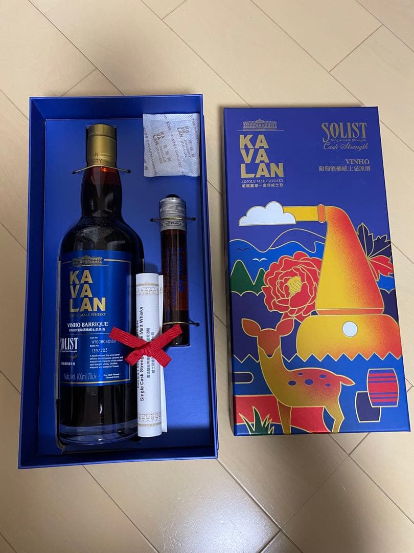 KAVALAN カバラン　ソリスト　カスクストレングス　ビーニョバリック