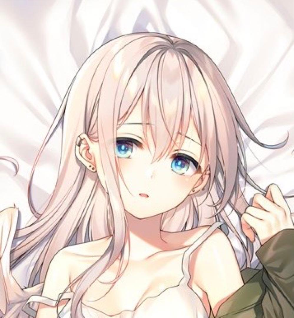 遠坂あさぎ　銀髪天使ちゃん　アクアプレミア　抱き枕　カバー　160x50cm