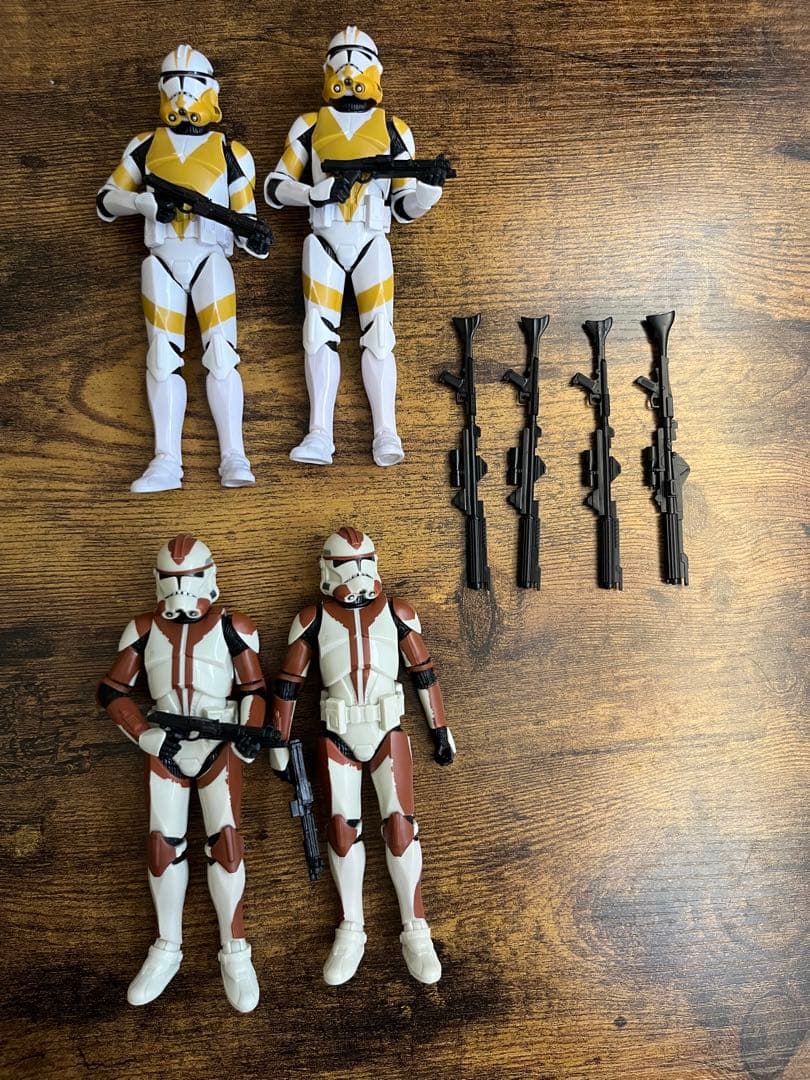 ブラックシリーズ　クローントルーパー　4体