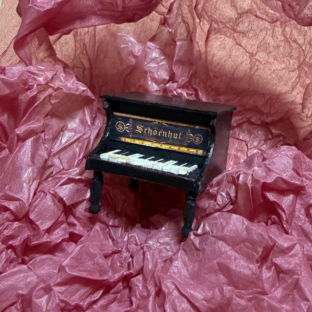 calin ピアノ　作家 テディベア ハンドメンド ぬいぐるみ　ミニチュア