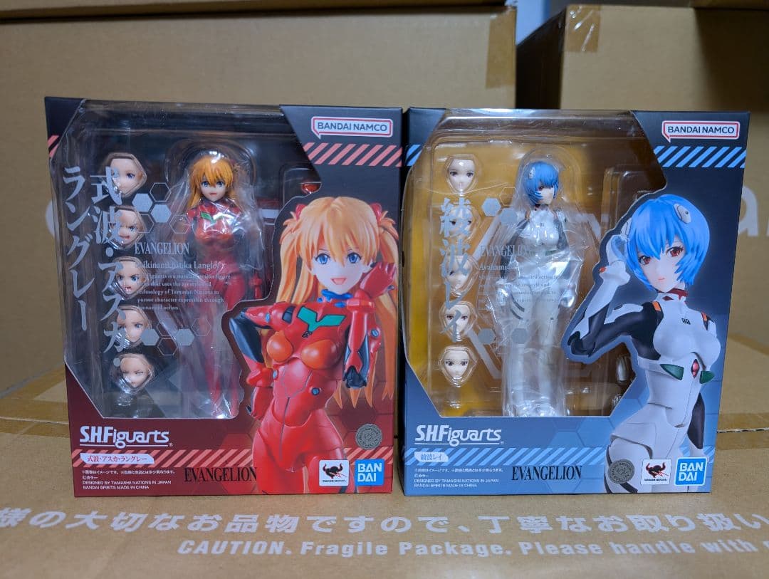 S.H.フィギュアーツ ヱヴァンゲリヲン 綾波レイ＆式波・アスカ・ラングレー