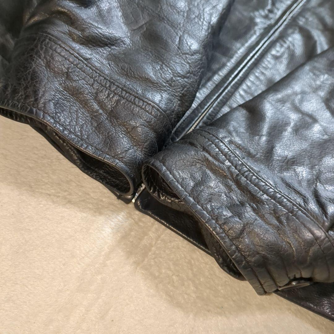 美品 オールドギャップ レザージャケット ブルゾン 牛革 XLサイズ ブラック