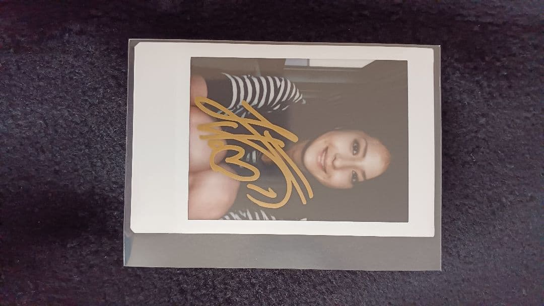 ★ 仮面ライダー電王 野上愛理 (松本若菜) サインにスレ有 生チェキ♡