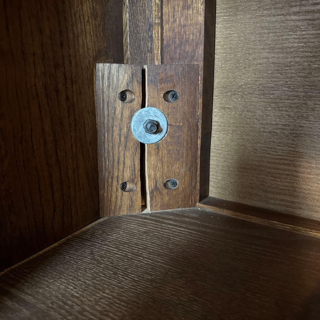 美品 アメリカ製 サイドボード オーク材 アンティーク ヴィンテージ