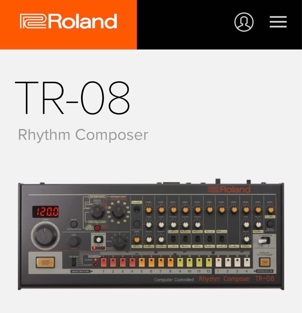 Roland Boutique TR-08 リズムマシン