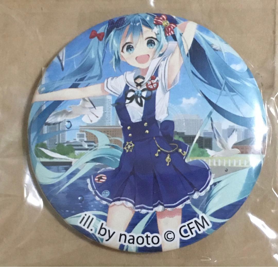 初音ミク フィギュア展 缶バッジ naoto 横浜人形の家
