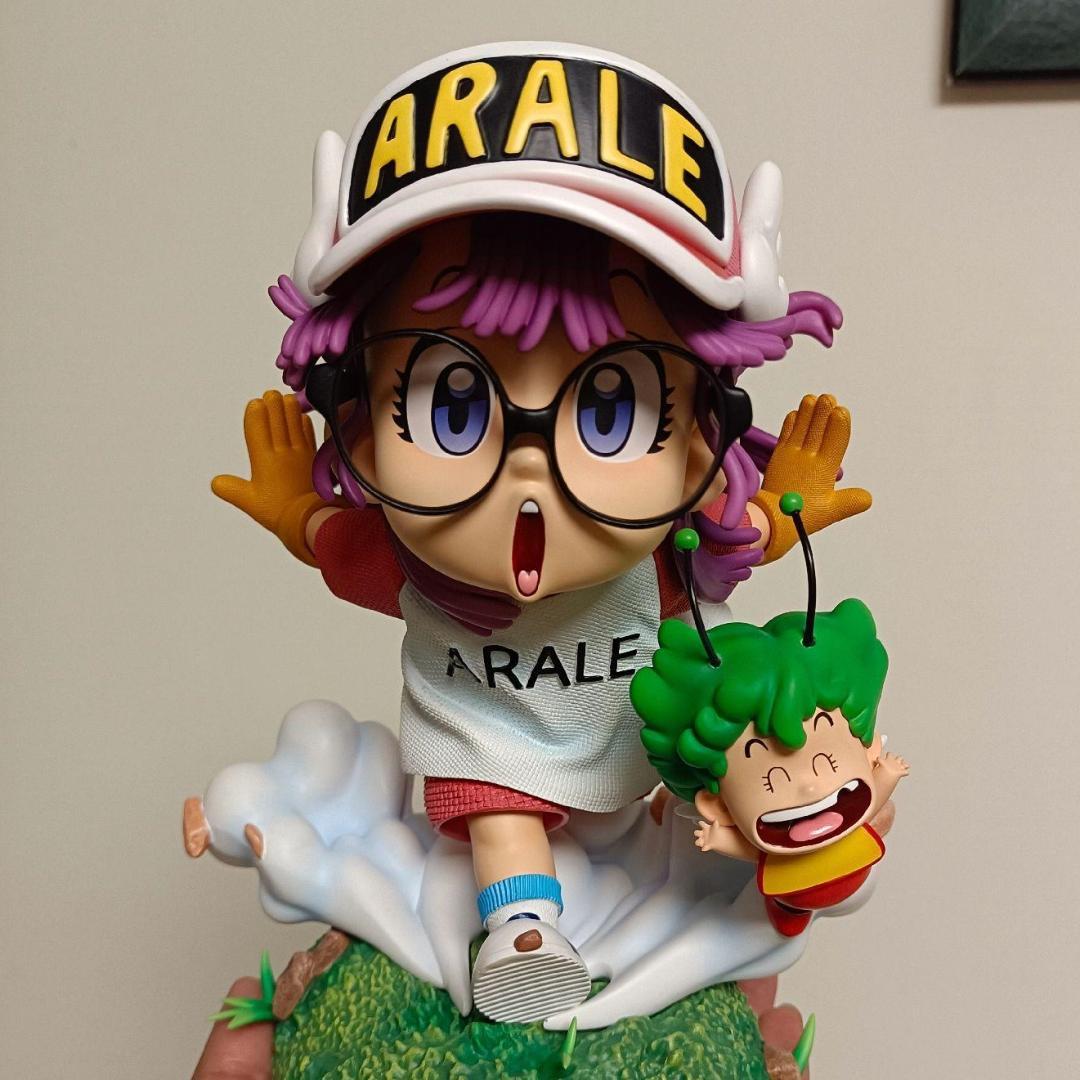 Dr.スランプ アラレちゃん 走る ガレージキット 塗装済み完成品 フィギュア