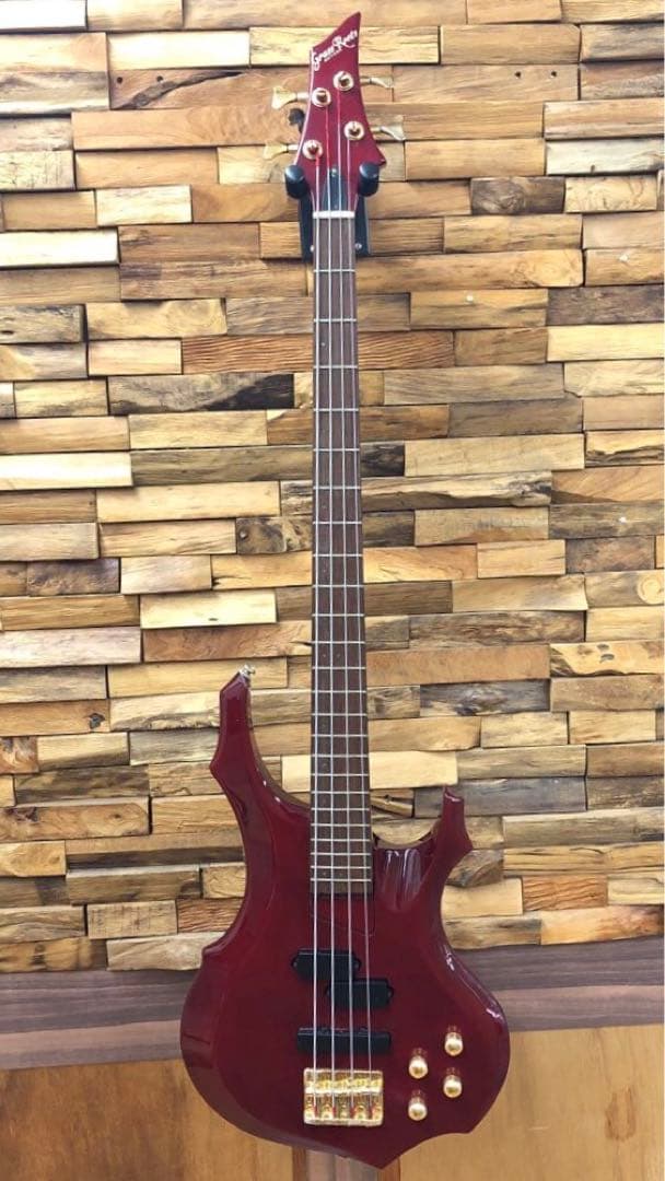 GrassRoots G-BXタイプ 4弦ベース ワインレッド ESP系