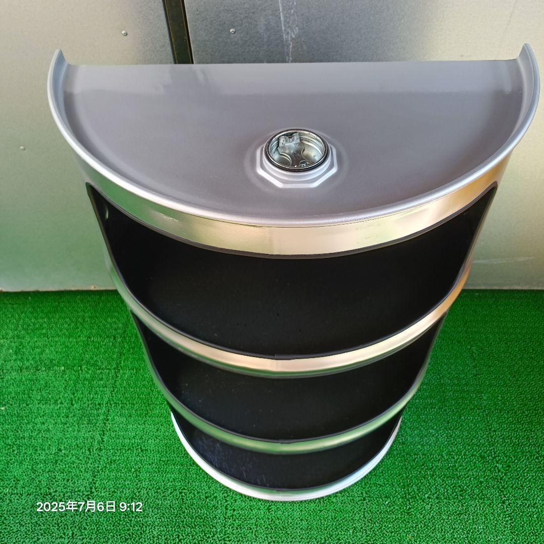 ミッチ品 ドラム缶remake3BOX！シルバー＆ブラック