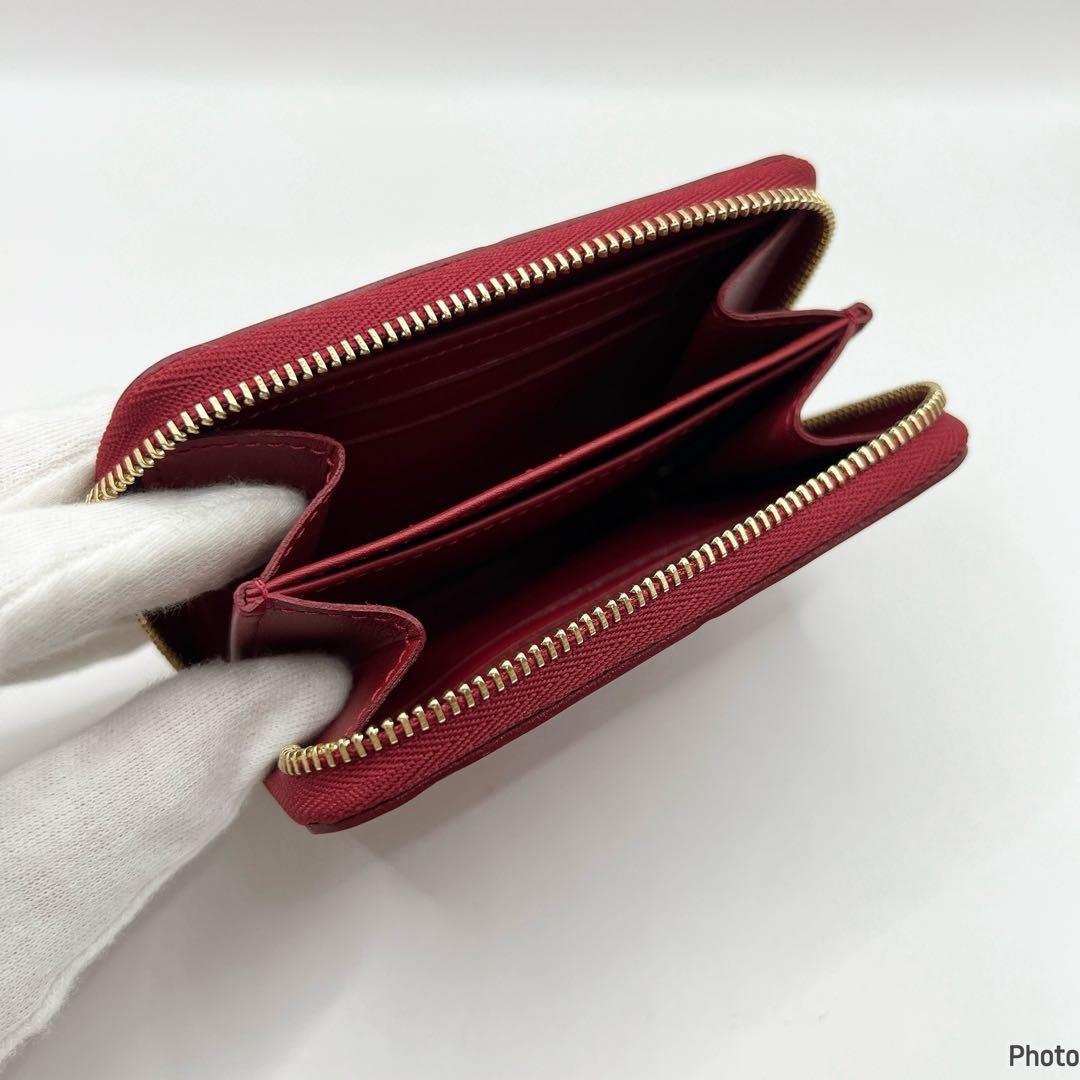 ルイヴィトン　ヴェルニ　パース　レッド　赤