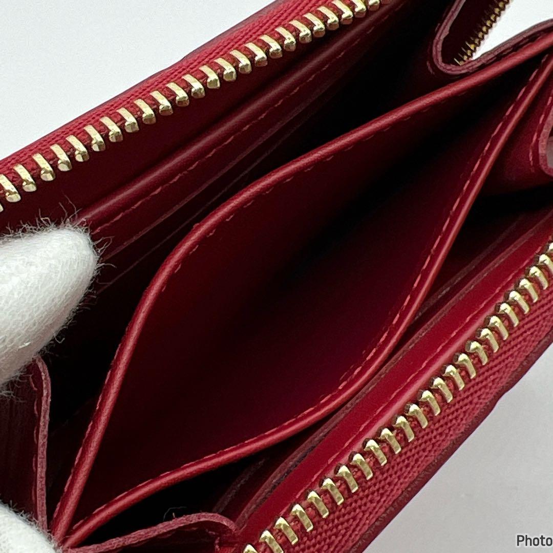 ルイヴィトン　ヴェルニ　パース　レッド　赤