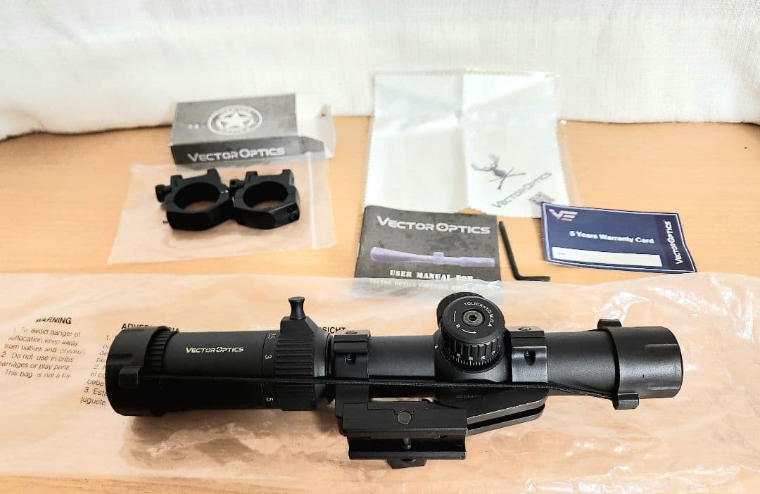 トイガン Vector Optics Forester 1-5x24 Gen II