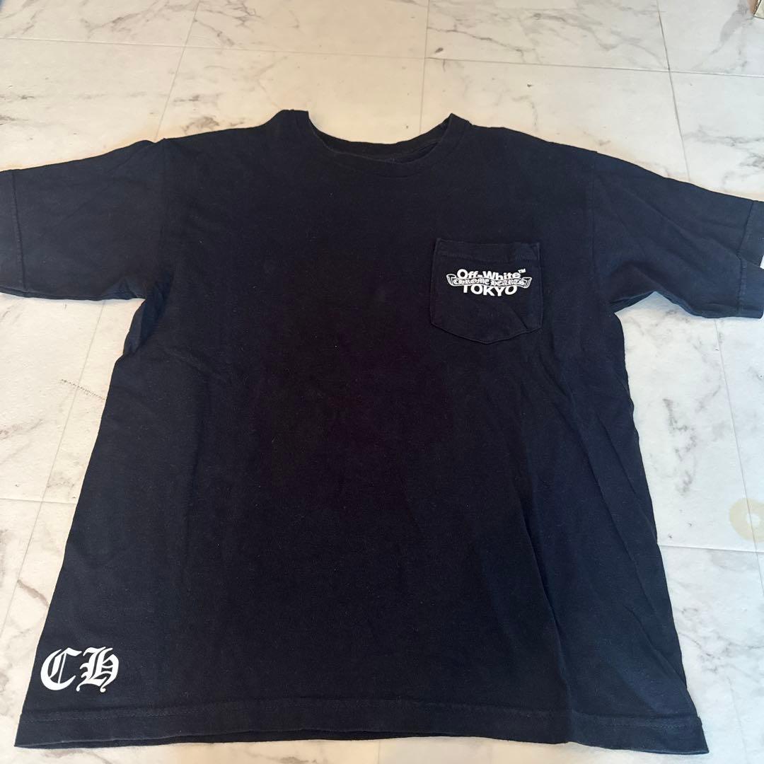 クロムハーツ オフホワイト M Tシャツ TOKYO限定 東京