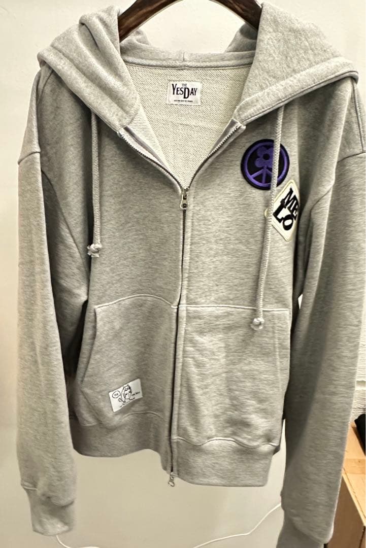 Petals　マウスラビット　パーカー　グレー　イェソン　韓国