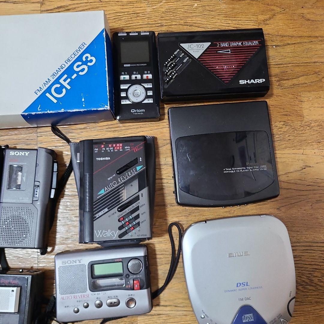 〖未チェック・ジャンク〗ポータブルプレイヤー　まとめ