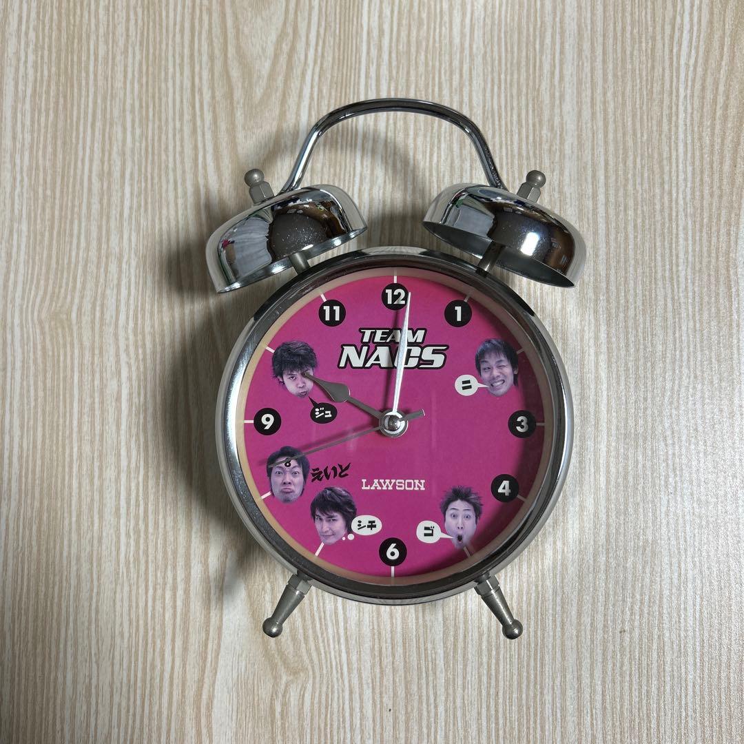 チームナックス　NACS 目覚まし時計　大泉洋　安田顕