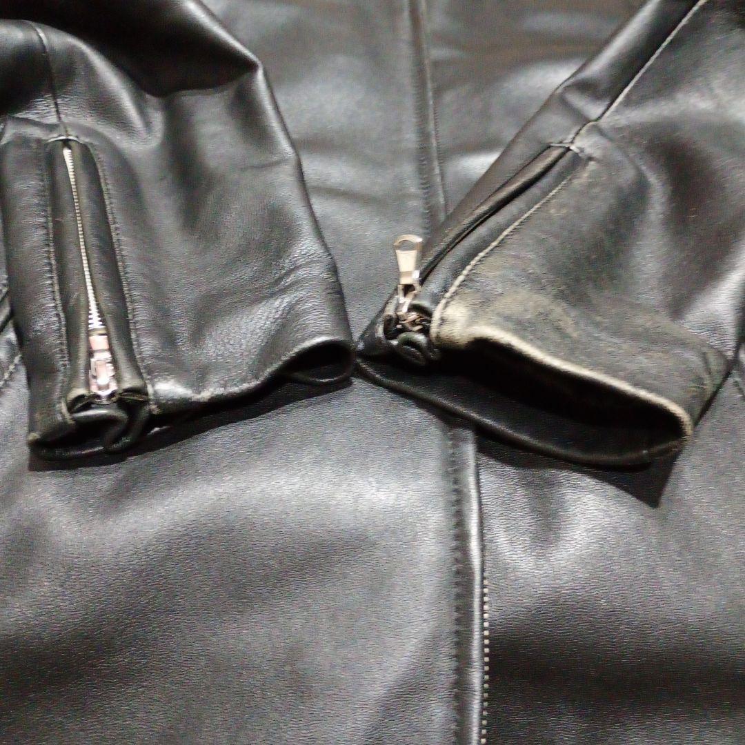 最終値下げ　tk.TAKEO KIKUCHI ラムレザー ライダース XL