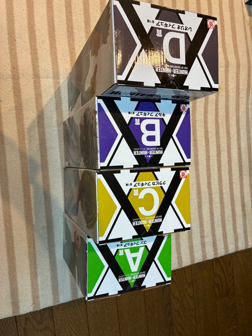 一番くじ　HUNTER×HUNTER ABCD賞セット