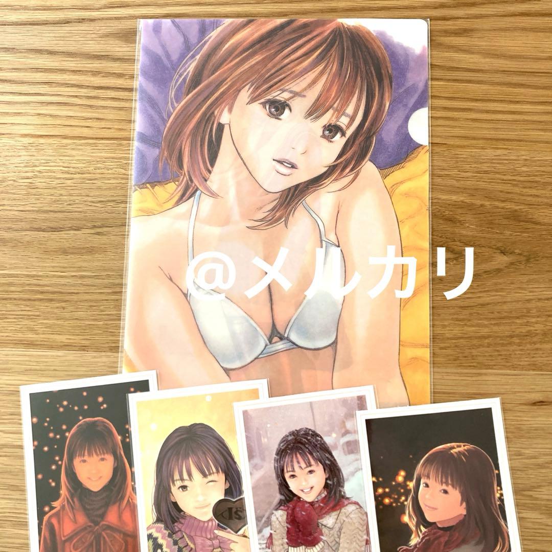 桂正和　葦月伊織　クリアファイル　ポストカード　アイズ　ウィングマン　電影少女