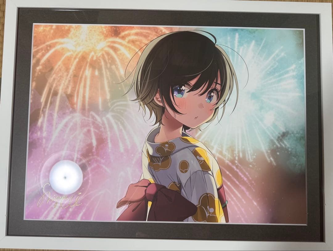 gaji-ra専用　しぐれうい　サイン入り　複製原画