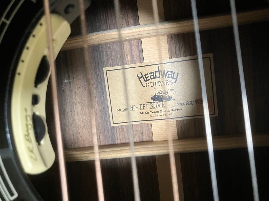 【製作数8本】HEADWAY HF-JET BLACK/LRバッグスANTHEM