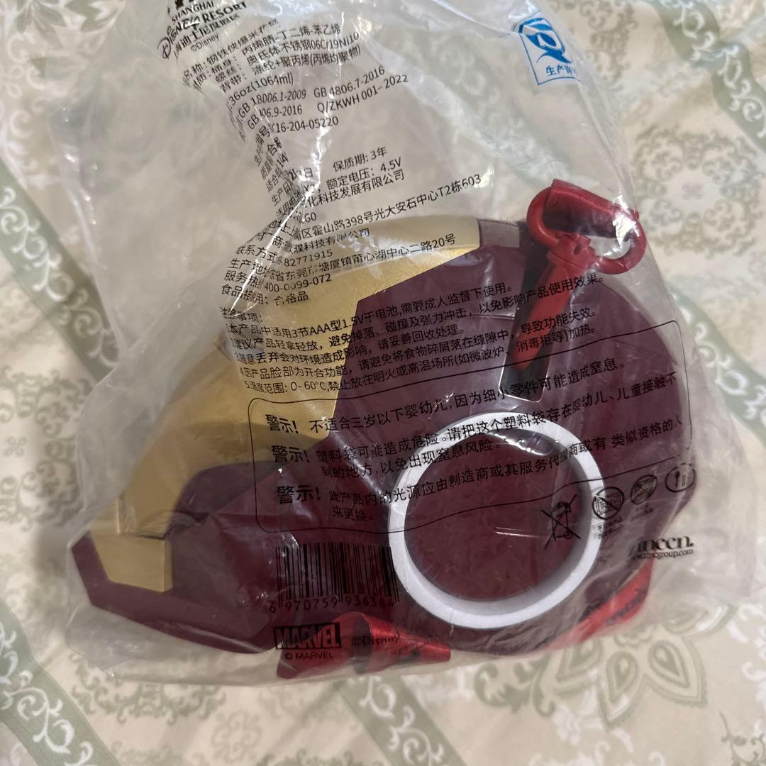 上海ディズニー アイアンマン ポップコーンバケット