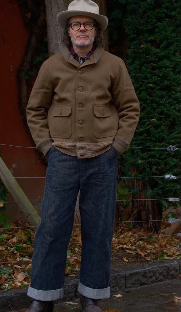 寅*ん様 Lサイズ！新品未使用　リアルマッコイズ　cccジャケット ウールジャケ