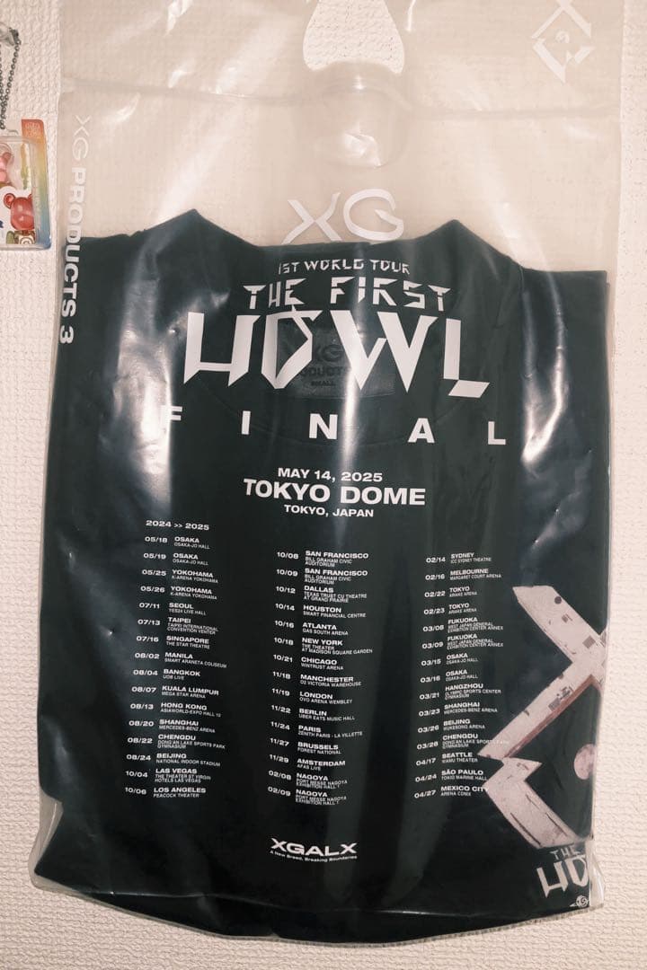 XG THE FIRST HOWL FINAL Tシャツ Sサイズ