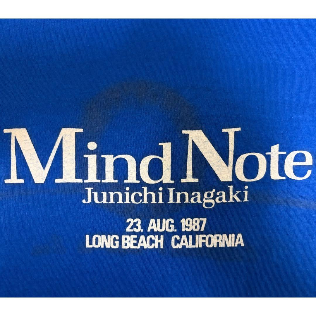 1987 稲垣潤一 Mind Note Junichi Inagaki Tシャツ