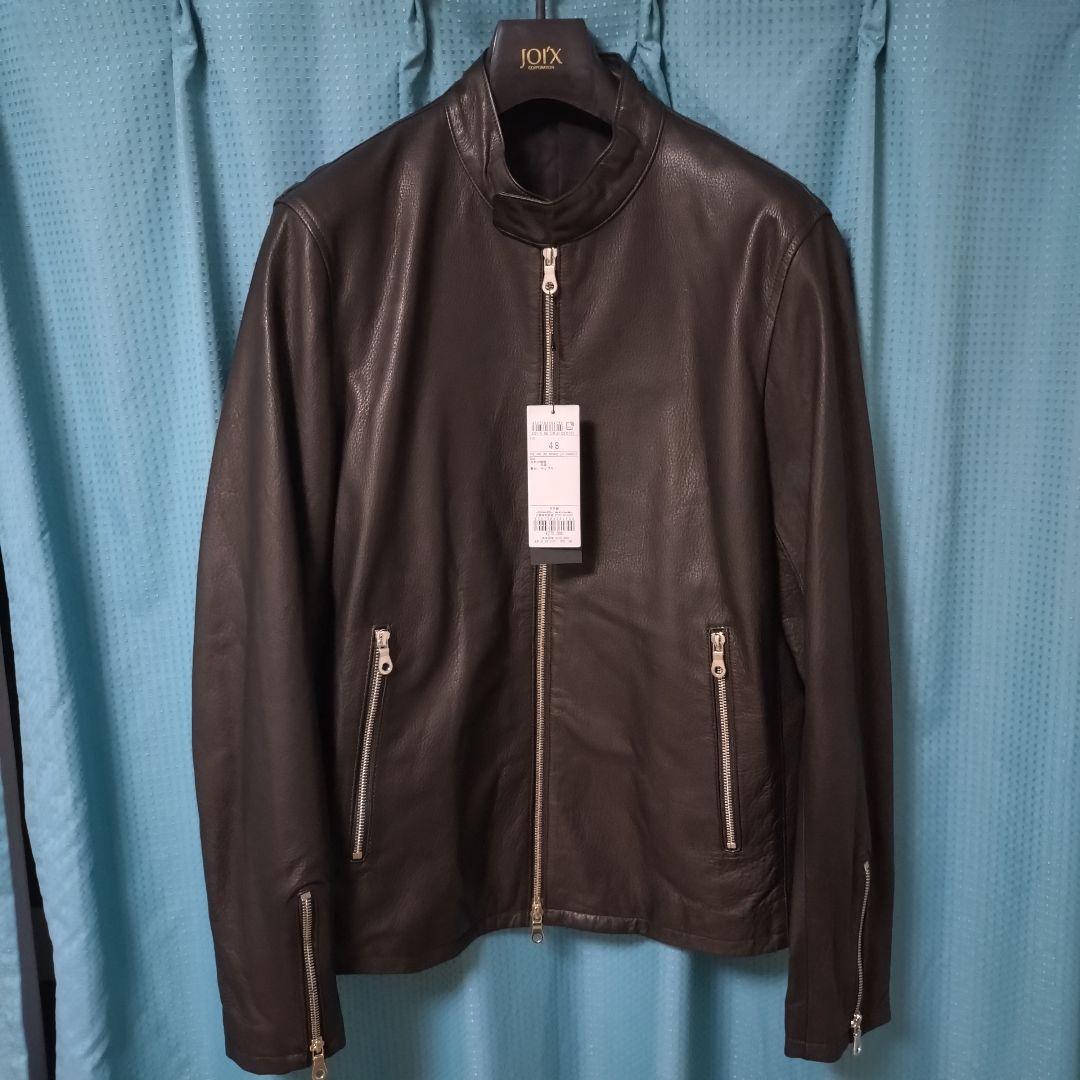 新品　ジョセフオム　ライダース　ジョゼフ　レザージャケット　カウレザー　タグ付き