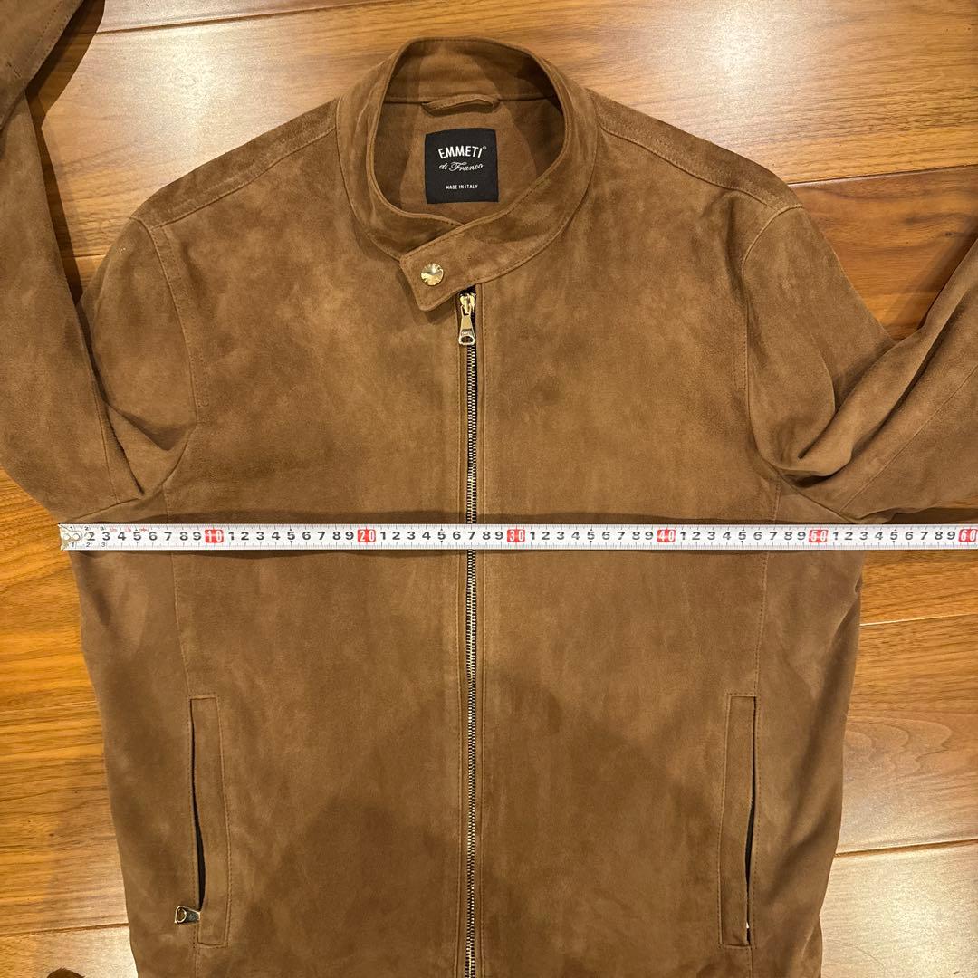 EMMETI エンメティ JURI ゴートスキンスエード 50 ブラウン
