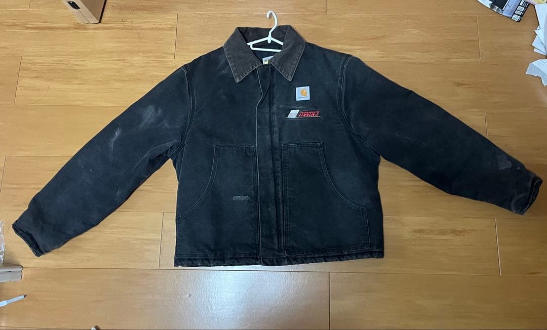 Carhartt トラディショナルジャケット　企業ロゴ　星タグ　USA