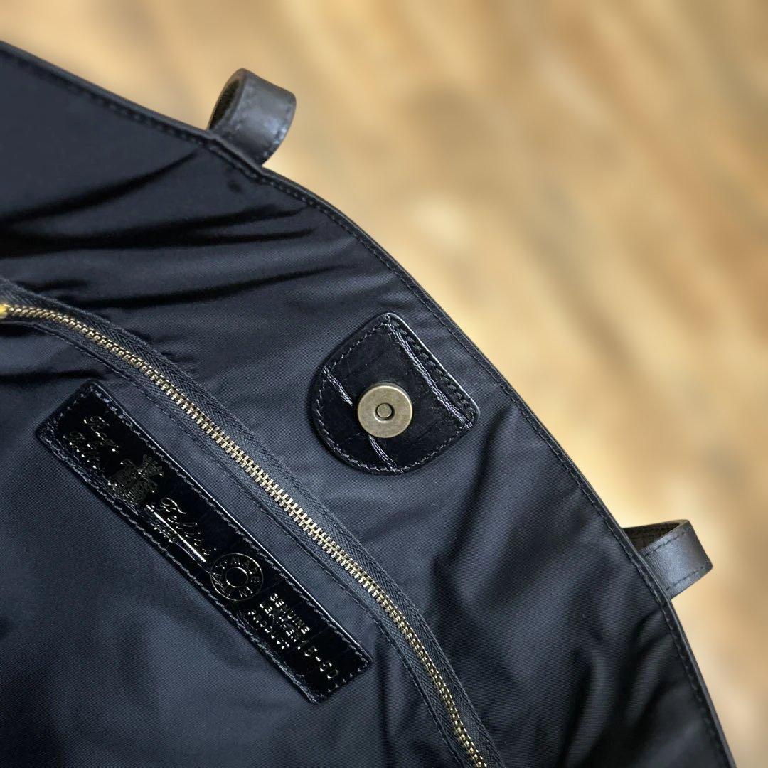 Felisi フェリージ クロコダイルエンボス トートバッグ ビジネスバッグ