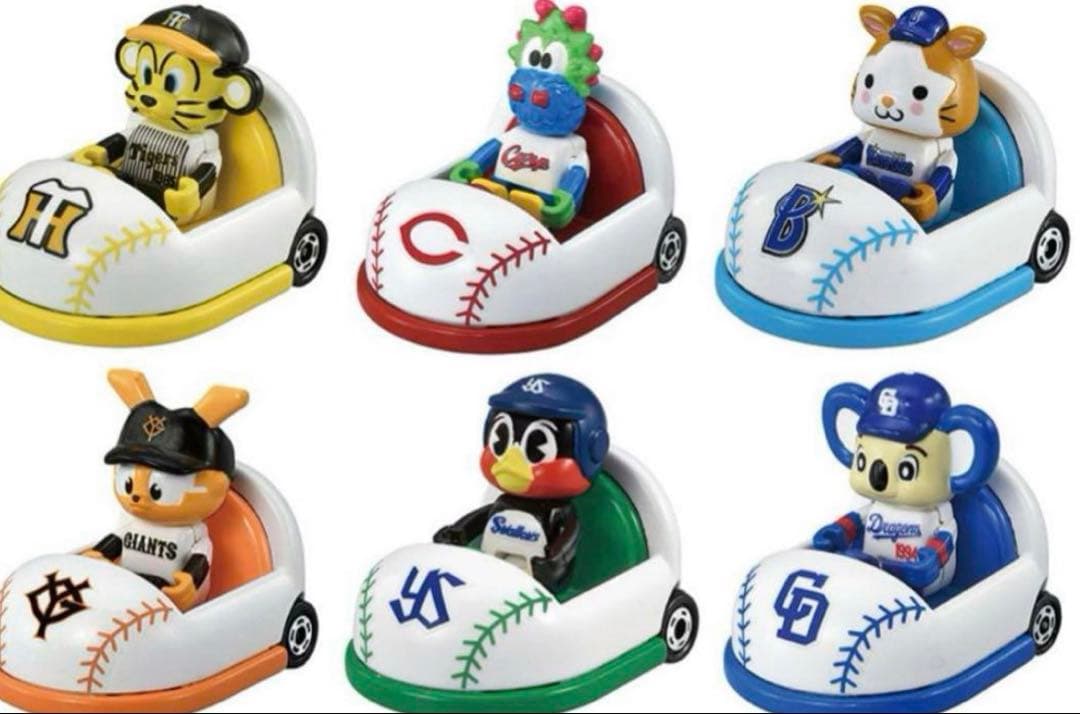 プロ野球 トミカ セリーグ　6個セット　　2024