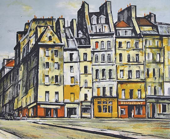 荻須高徳 【ボーブール】 リトグラフ