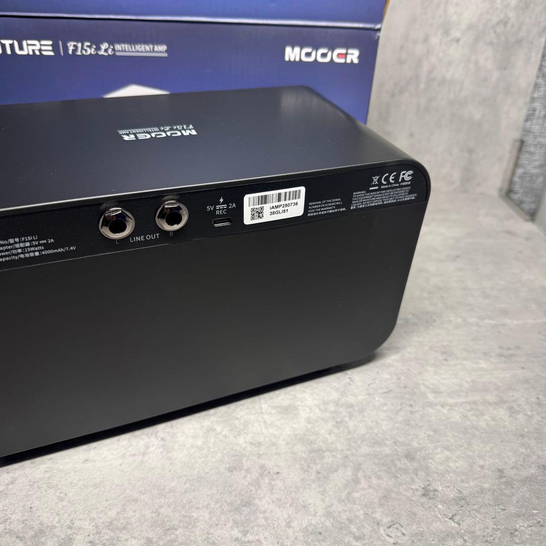 Mooer F15i Li ギターアンプ 小型 タッチスクリーン 未使用