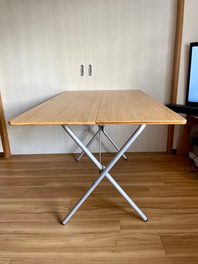 スノーピーク ワンアクションテーブル LV-015T ロング 竹 キャンプ