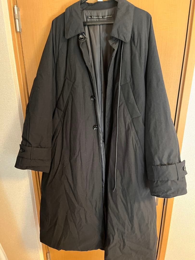定価9.4万 mybeautifullandlet 23aw DOWN COAT