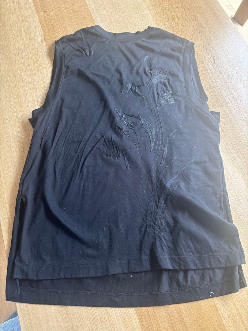 トップス Suvin Cotton Jersey Emboridery Top