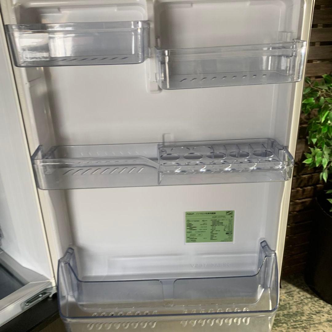 I690\" AQUA 368L 4ドア 冷蔵庫 AQR-V37P(K) 24年製