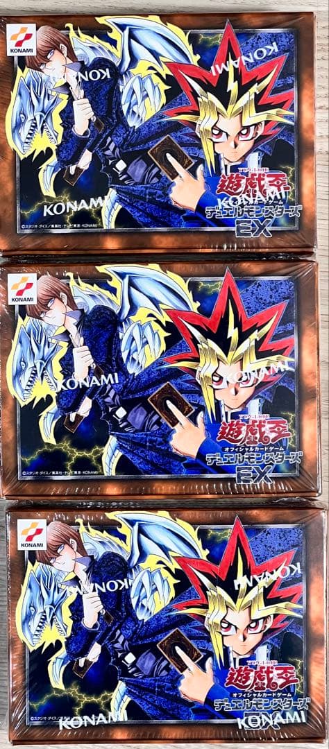 遊戯王 デュエルモンスターズ EX 復刻版 決闘者伝説 東京ドーム 3箱