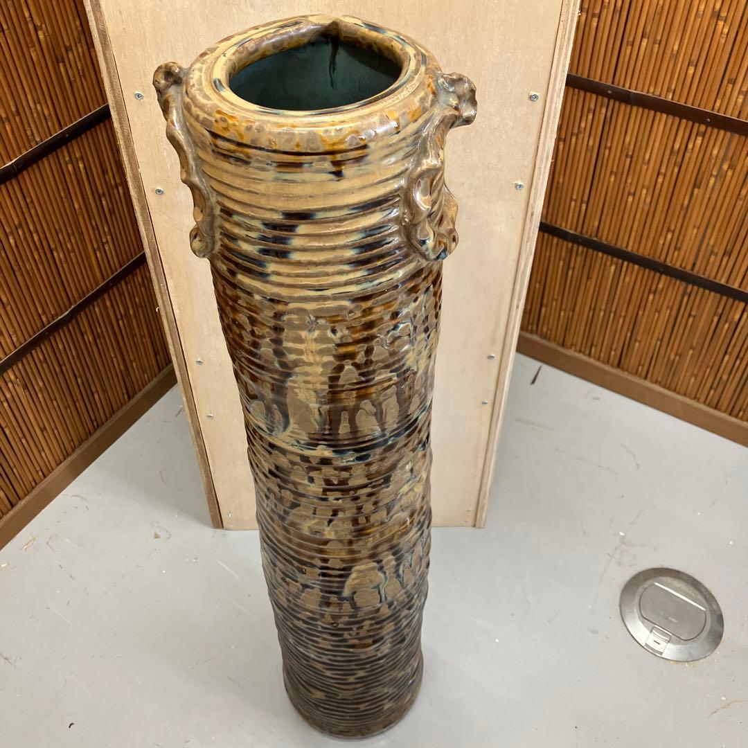 骨董品　華道道具　筒型花器　大正時代から昭和初期　S1068KOTK