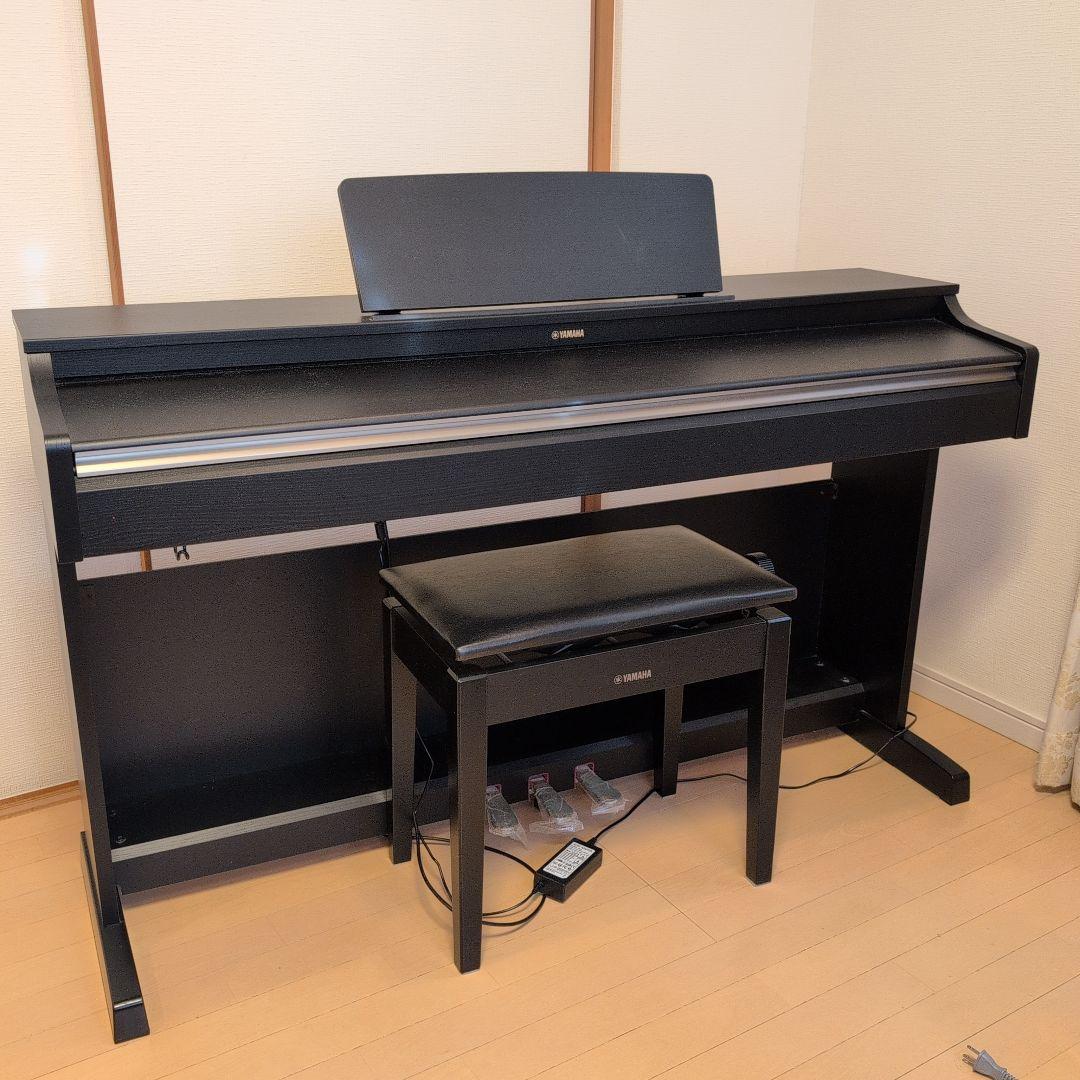 YAMAHA YDP-162B デジタルピアノ 黒 椅子の詳細写真を追加!