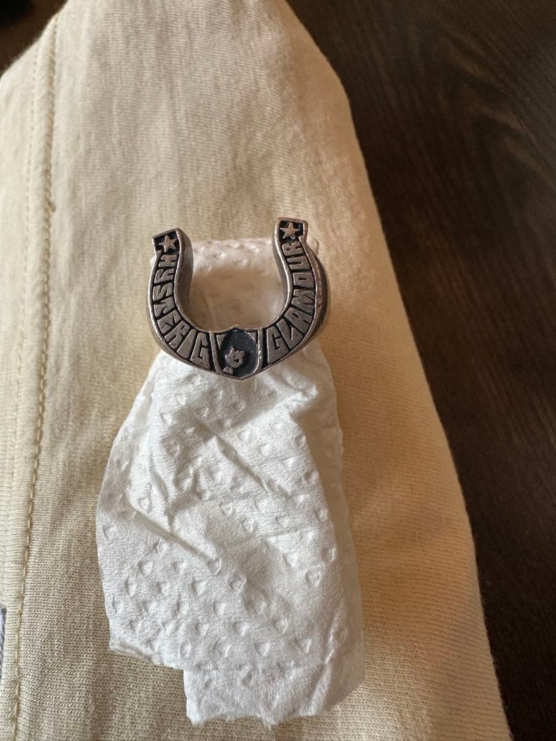 選手兼任監督 希少　ホースシューリング シルバー925