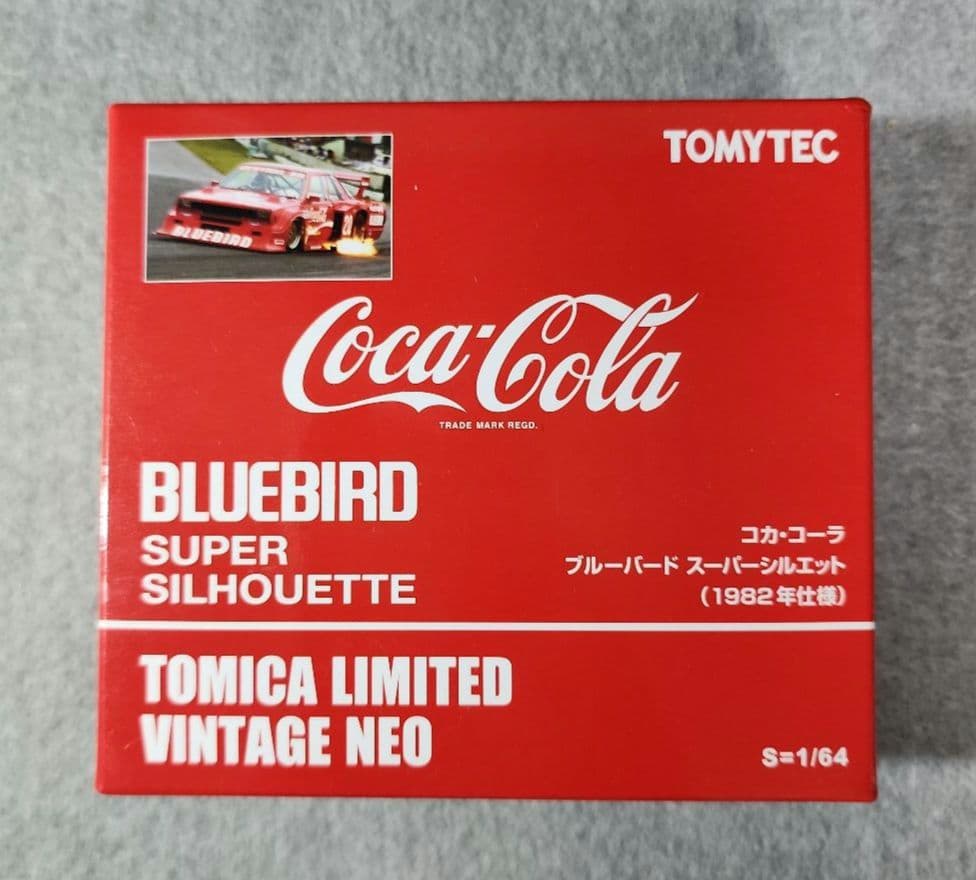 トミーテック 日産 コカ・コーラ ブルーバード スーパーシルエット1982年仕様