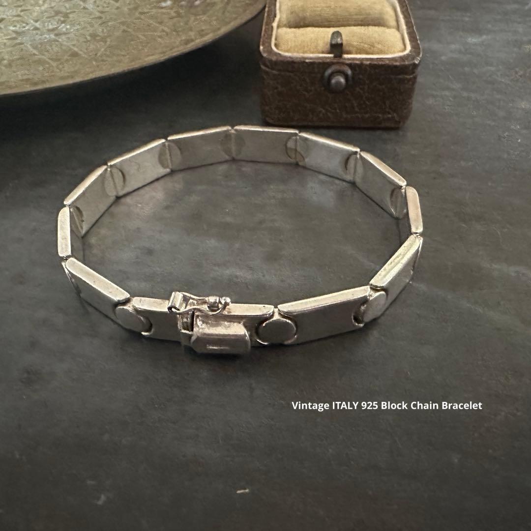 希少　ヴィンテージ　ブレスレット　イタリー　925 アンティーク　アメリカ