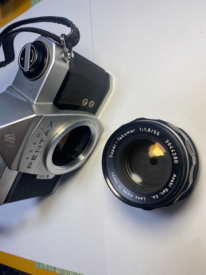 ASAHI PENTAX　SPOTMATIC F　フィルム一眼レフカメラ